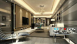 空间布置3D模型