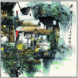 无框画
