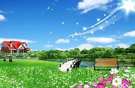 广告背景素材