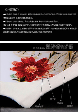 瓷质片