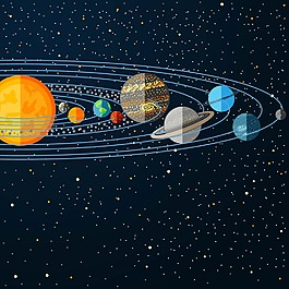 宇宙太阳系图片 宇宙太阳系素材 宇宙太阳系模板免费下载 六图网