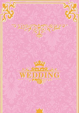 婚礼侧背板