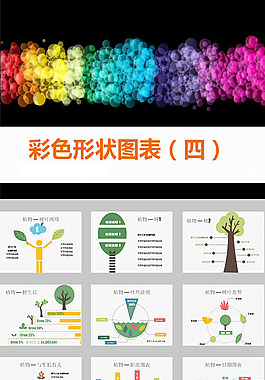 环保图表PPT模板