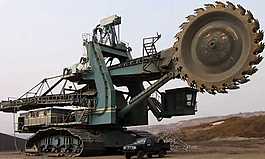 采矿车机械模型