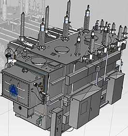 变压器机械模型