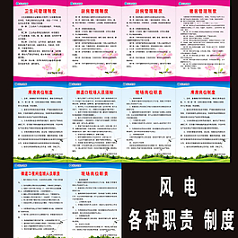 风电各种职责 制度图片