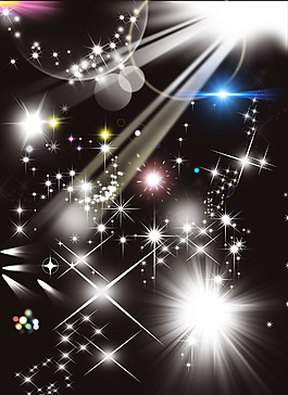 星光素材光效psd素材