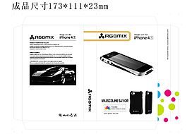 iPhone5S 保护套包装盒图片