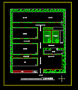 厂区逃生路线图