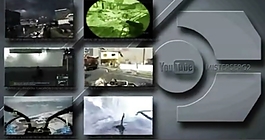 6组视频内容同屏展示模板