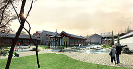 会馆园林建筑设计图片