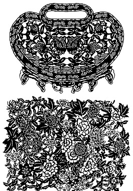 矢量中国传统纹样素材设计免费下载