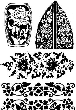 矢量中国传统纹样素材设计免费下载