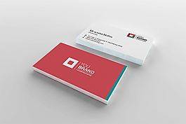 名片设计效果图psd素材下载