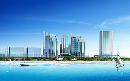 园林建筑效果图