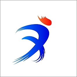 第八届运动会logo