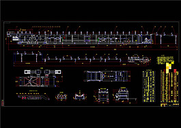 皮带机总图CAD机械图纸
