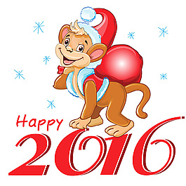2016年卡通猴