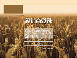 经销商登录界面