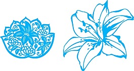 百合花