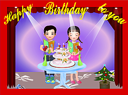 生日快乐视频贺卡