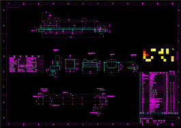 型输送机CAD景观图纸