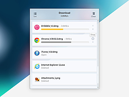 下载模块界面设计