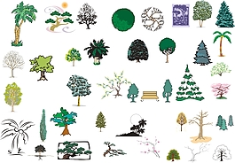 各种树木