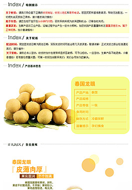 龙眼详情页