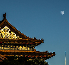 天安门中秋图片