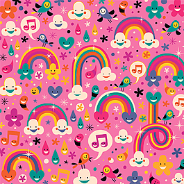 多彩彩色设计图片