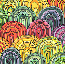 多彩彩色设计图片