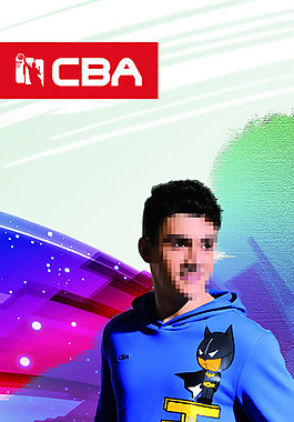CBA服装海报图片