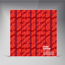 红色三角背景图片