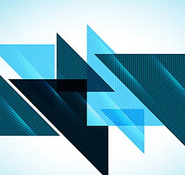 时尚三角形背景矢量素材图片