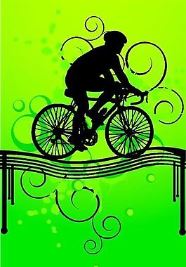 欧美风格人物剪影 矢量EPS_139