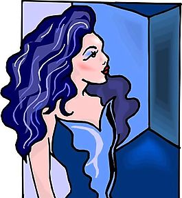 女性 时尚女人 矢量 EPS格式_0108