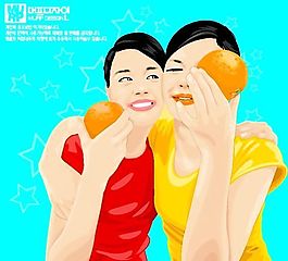 矢量女性 矢量人物 AI格式_0501