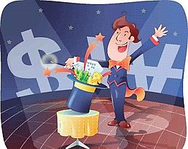 卡通人物 商业人物 矢量 EPS_082