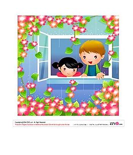 漫画儿童 卡通儿童 矢量 AI格式_1938