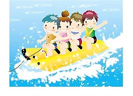 漫画儿童 卡通儿童 矢量 AI格式_1847