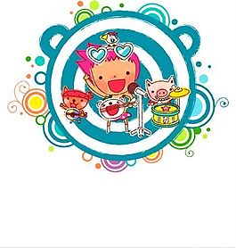 漫画儿童 卡通儿童 矢量 AI格式_1311