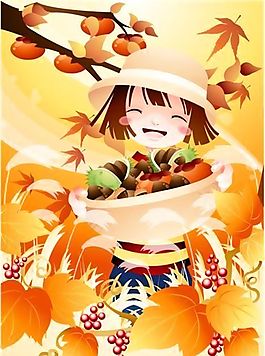 漫画儿童 卡通儿童 矢量 AI格式_0671