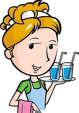 工作 日本女性人物 矢量素材 ai格式_02