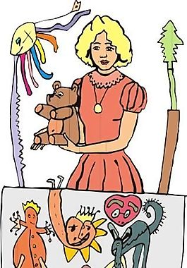 女性漫画 卡通人物 矢量 EPS_0063