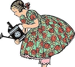 女性漫画 卡通人物 矢量 EPS_0059