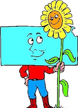 美国地图 拟人卡通 矢量 EPS_0299