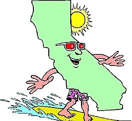 美国地图 拟人卡通 矢量 EPS_0294