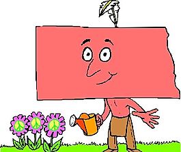 美国地图 拟人卡通 矢量 EPS_0267