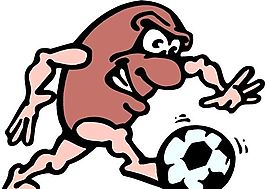 人豆 拟人卡通 矢量 EPS_0091